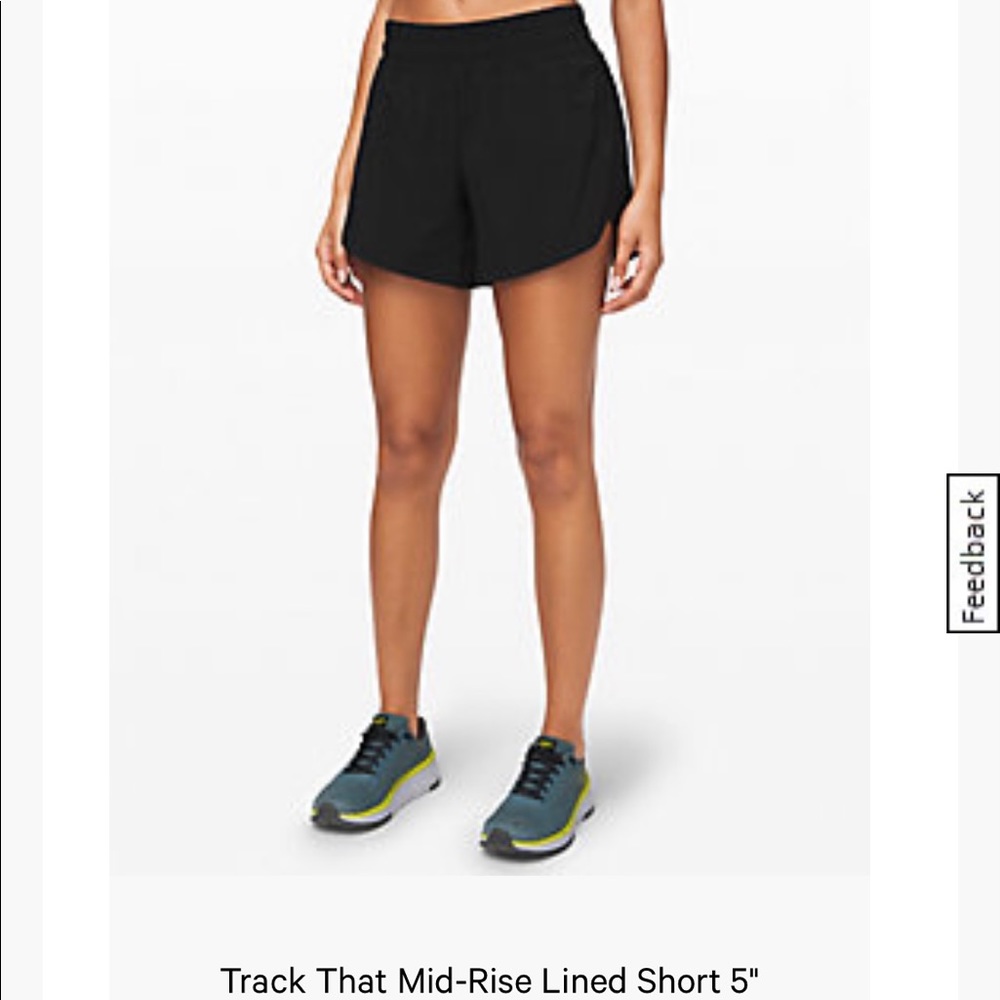 Lululemon shorts 5” size 4